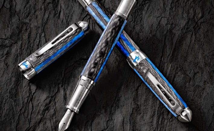Most Expensive Pens - Grayson Tighe Limited Edition Fountain and Rollerball Pens — $24,000