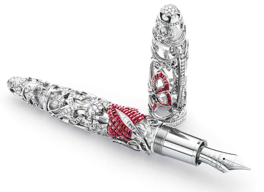 Most Expensive Pens - Mystery Masterpiece by Montblanc and Van Cleef and Arpels — $730,000