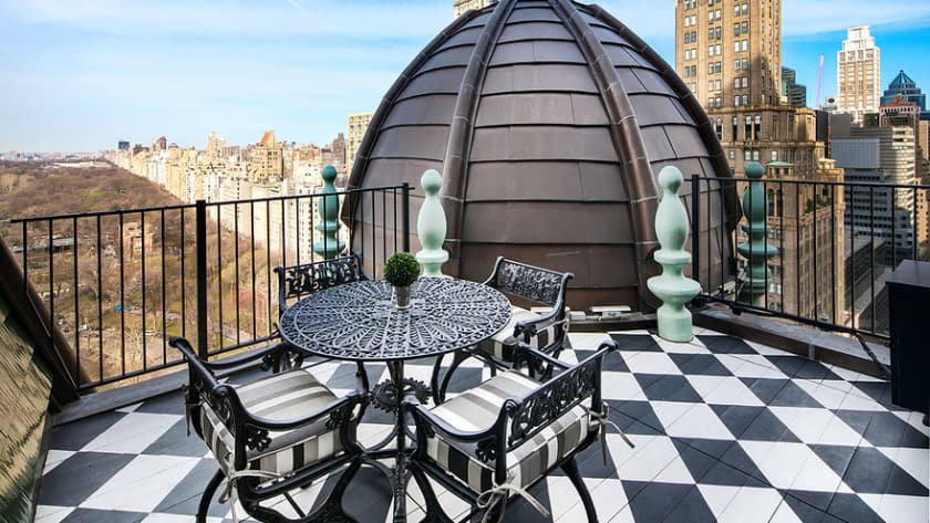 Most Expensive Penthouses - Dome Penthouse at the Plaza New York – $80 Million